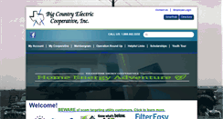 Desktop Screenshot of bigcountry.net